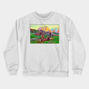 Sjofinner ved ulfsfjord coast sami at ulfsfjord Crewneck Sweatshirt